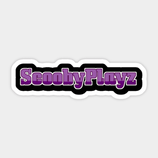 ScoobyPlayz Sticker